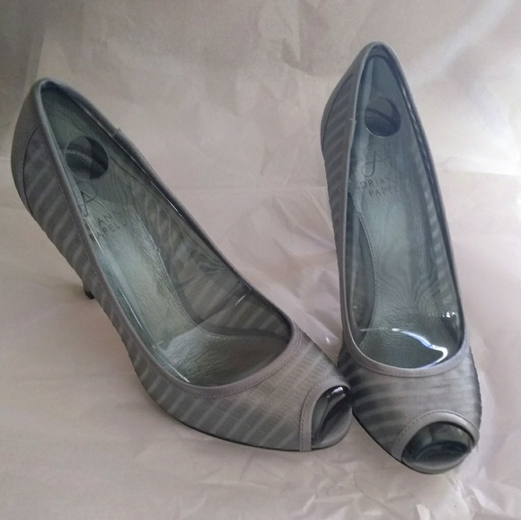 Adrianna Papell Shoes - New 7M Adrianna Papell Pewter high heel shoes